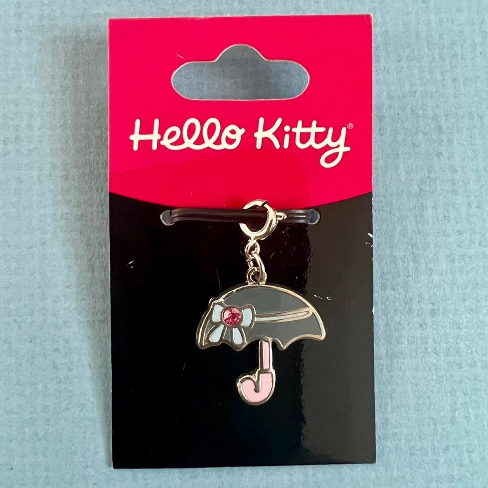 Authentic Sanrio Y2K Hello Kittyโ Umbrella Charm